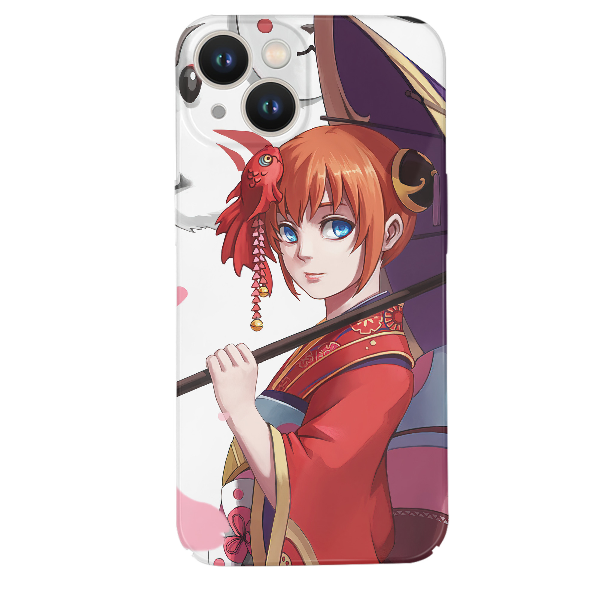 （画像用） ぎんたま 坂田銀時（さかたぎんとき） 神楽 志村新八（しむら しんぱち） GINTAMA Sakata Gintoki Kagura Shimura Shinpachi 【iPhone 14シリーズ対応】ハードケース